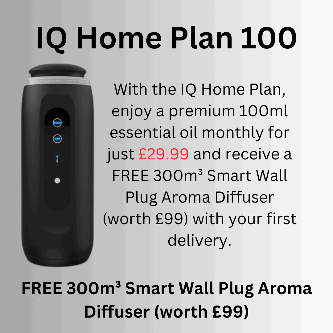 FREE 300m³ Smart Wall Plug Aroma Diffuser (worth £99)