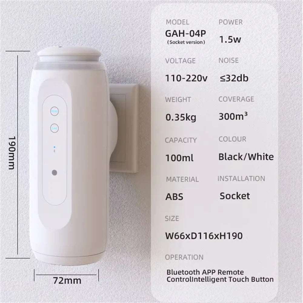 300m³ Smart Wall Plug Aroma Diffuser
