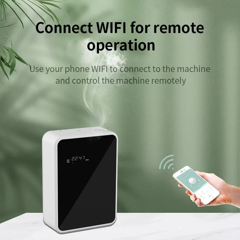 Essential Oil Diffuser with WiFi Control Intelligent Aroma Machine for Large Spaces (Coverage Up to 400m³)