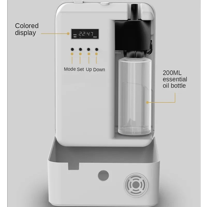 Essential Oil Diffuser with WiFi Control Intelligent Aroma Machine for Large Spaces (Coverage Up to 400m³)