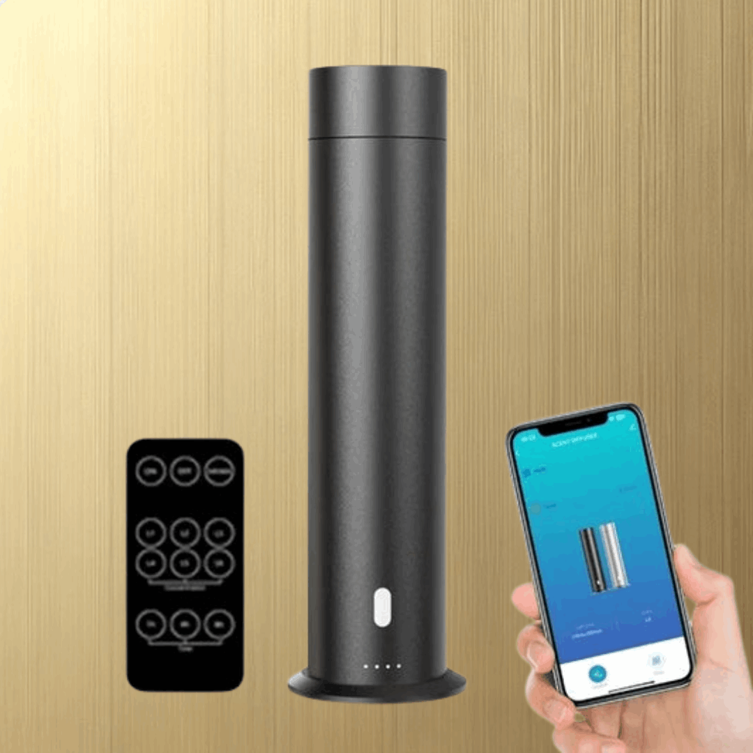 Tower-shaped luxury Scent Diffuser Remote Control